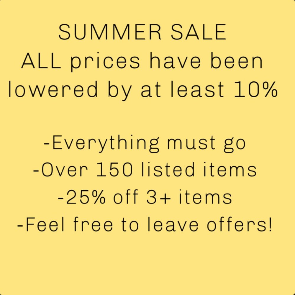 SWIPE to see more! Closet Clear out!